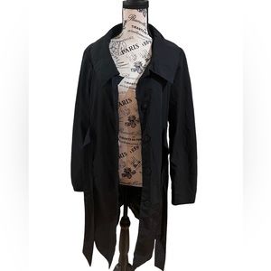Simply Vera Vera Wang Women Coats & Jackets Coats MED Black Nylon.